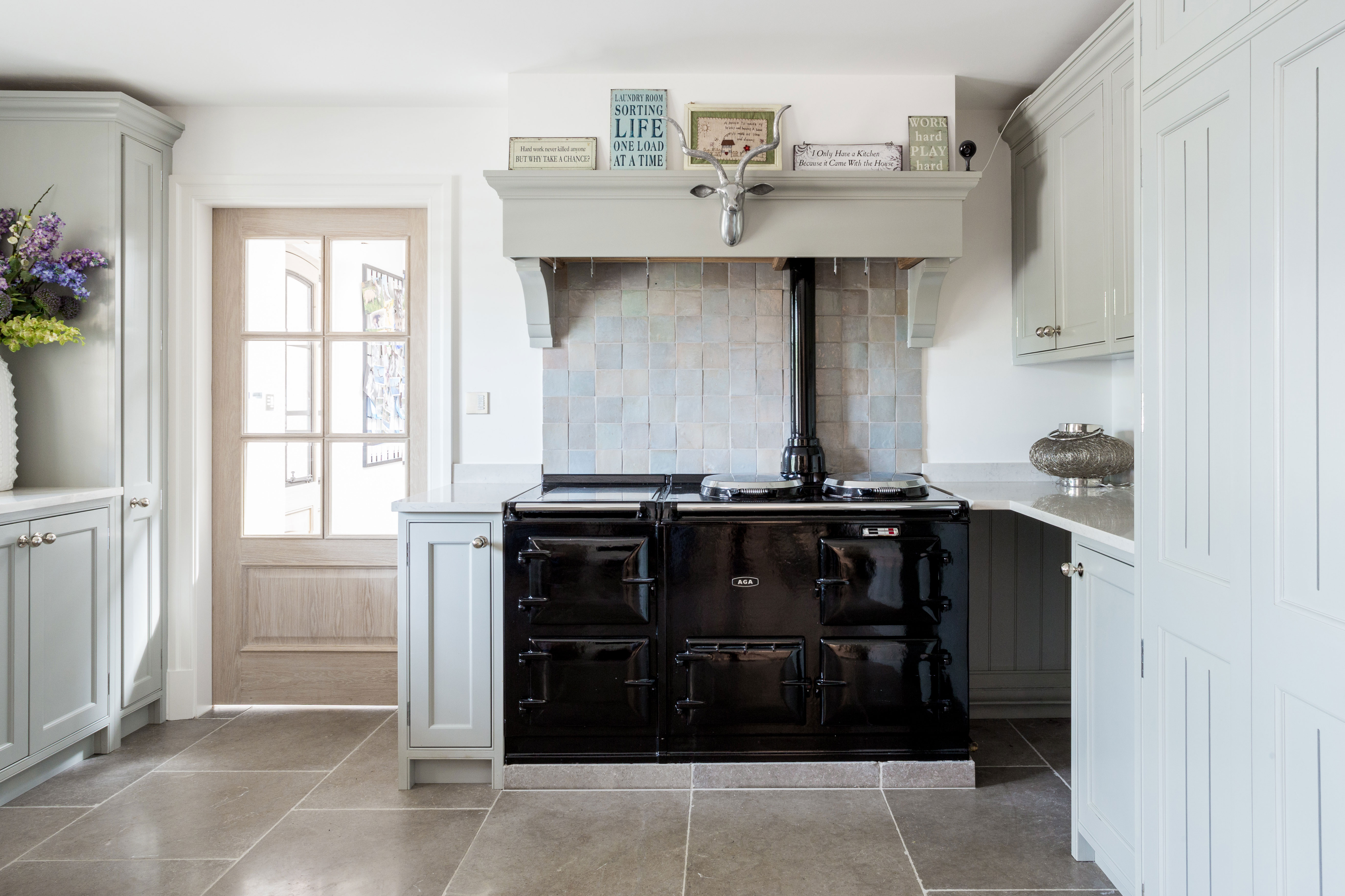New Build Country House Back kitchen