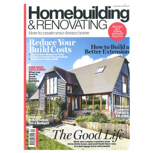 Homebuilding and Renovating Front Cover September 2017